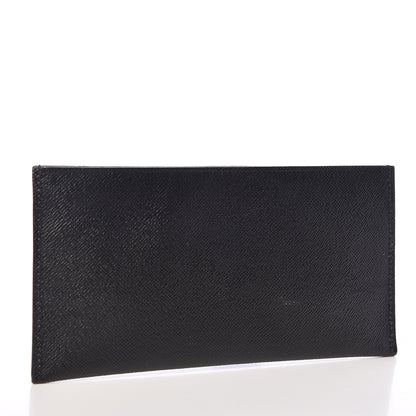 Louis Vuitton Calfskin Felicie Chain Wallet Card Holder Insert Black 3 of 6