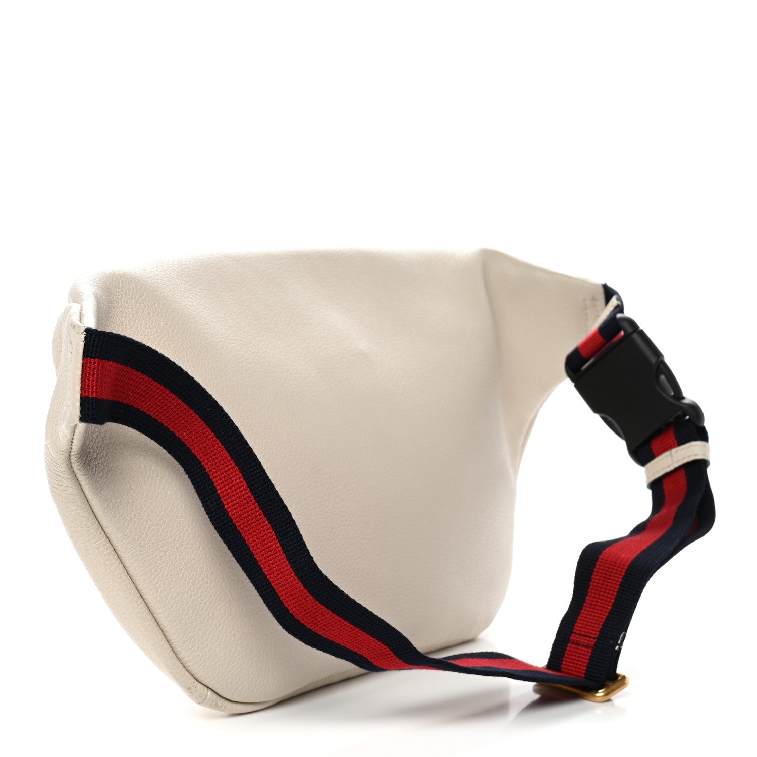 Gucci Grained Calfskin Logo Belt Bag White 3 of 10