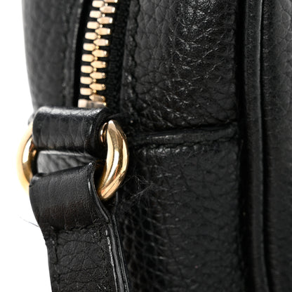 Gucci Pebbled Calfskin Small Soho Disco Bag Black 10 of 11