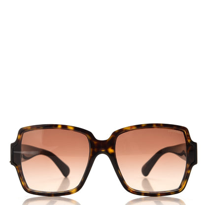 Chanel Acetate Square CC Sunglasses 5385 Tortoise 2 of 8