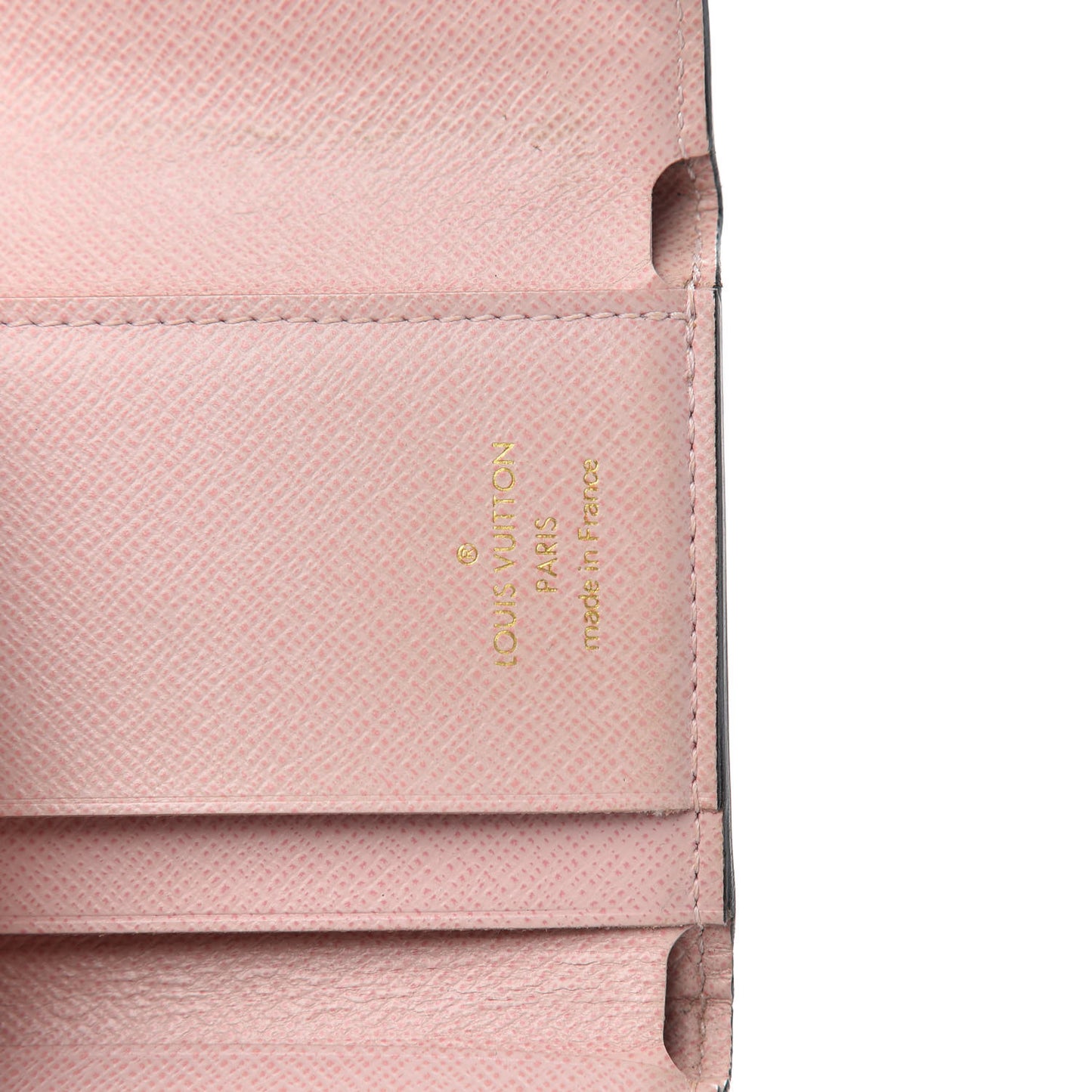 Monogram Zoe Wallet Rose Ballerine