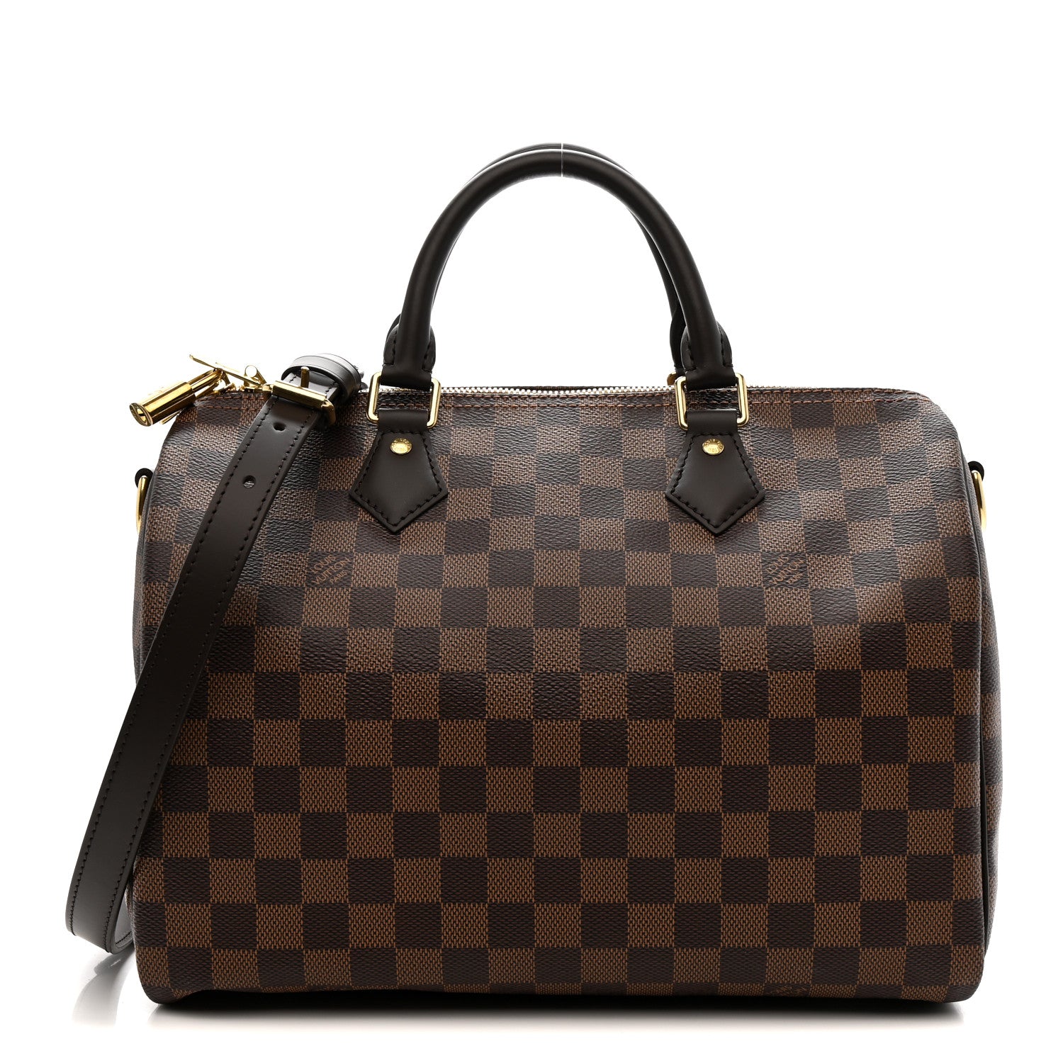 Louis Vuitton Damier Ebene Speedy Bandouliere 30 1 of 10