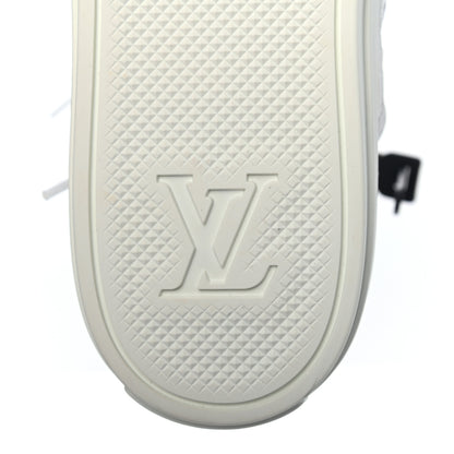 Louis Vuitton Technical Fabric Calfskin Monogram Giant Printed Stellar Sneaker Boots 38.5 6 of 8