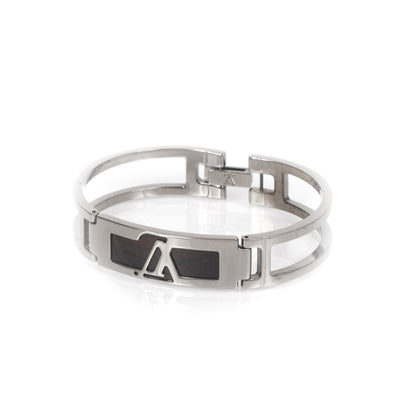 Louis Vuitton Mens Tiger Wood Cape Town Bracelet Silver 1 of 6