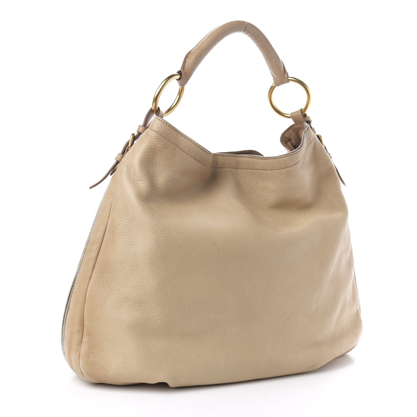 Vitello Daino Hobo Sabbia