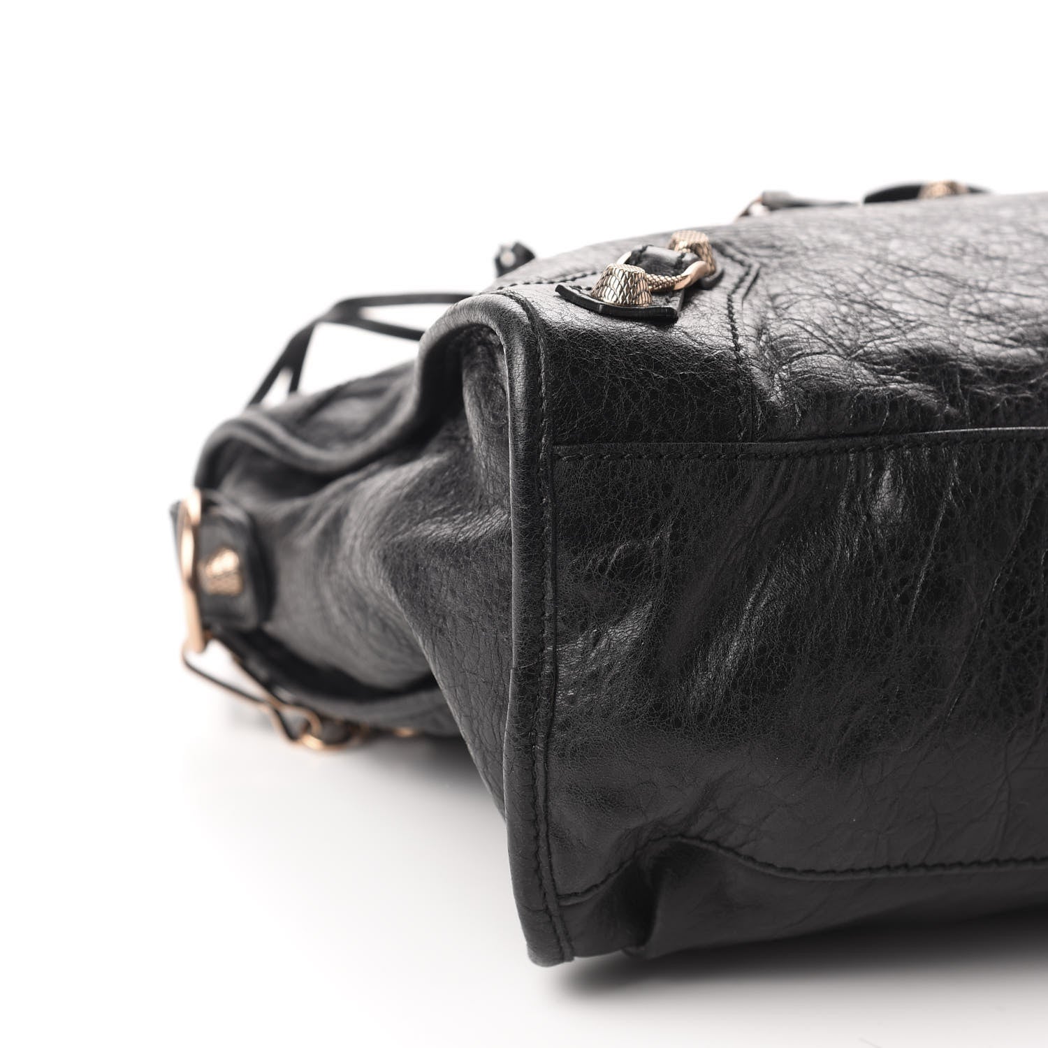 Balenciaga Agneau Giant 12 Rose Gold Hardware City Black 7 of 11