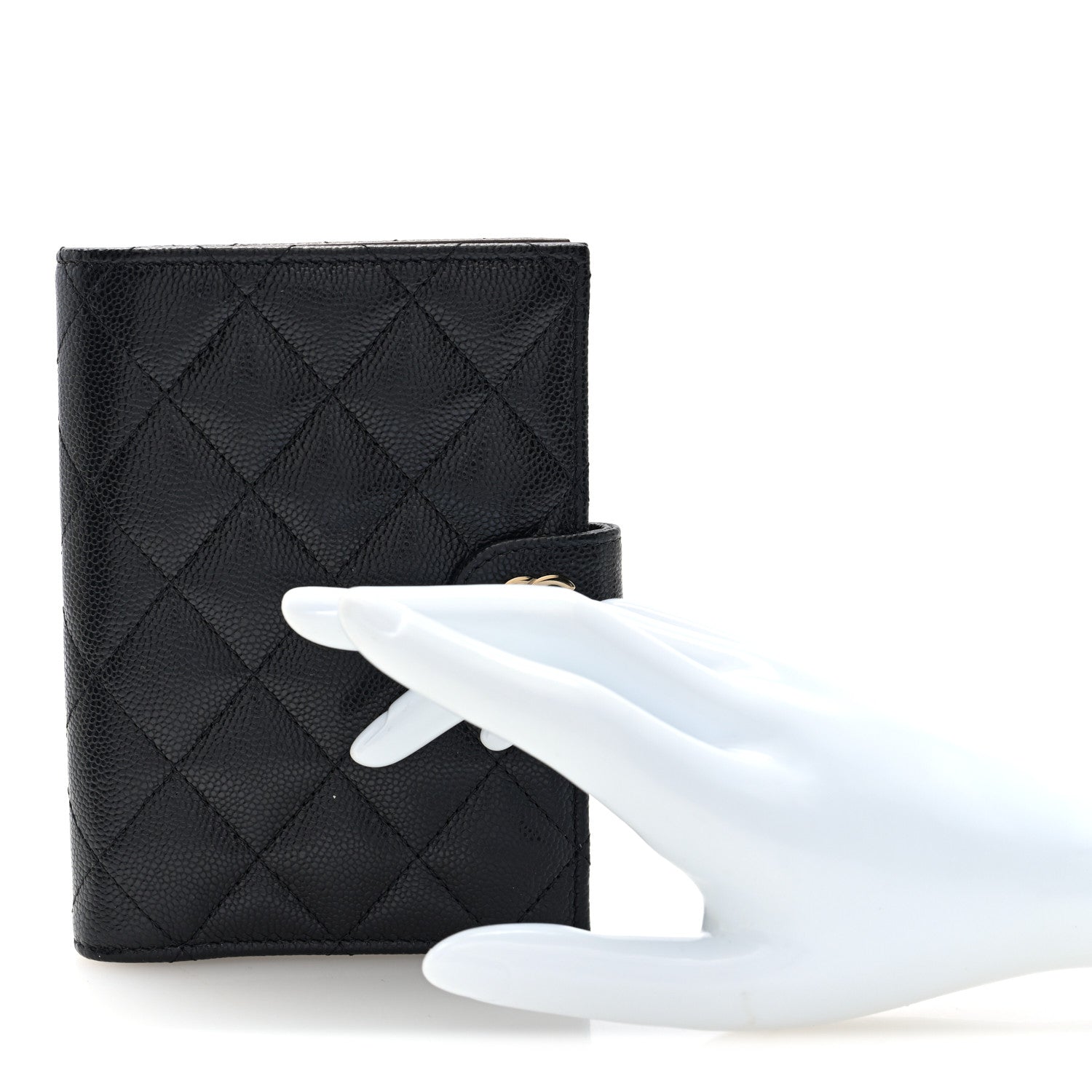 Chanel Caviar Quilted Passport Holder Black 2 of 7