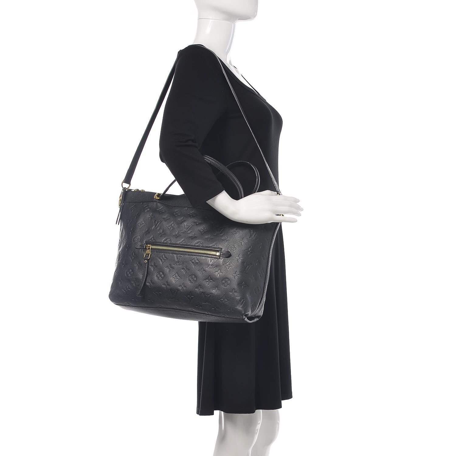 Louis Vuitton Empreinte Bastille MM Black 2 of 11