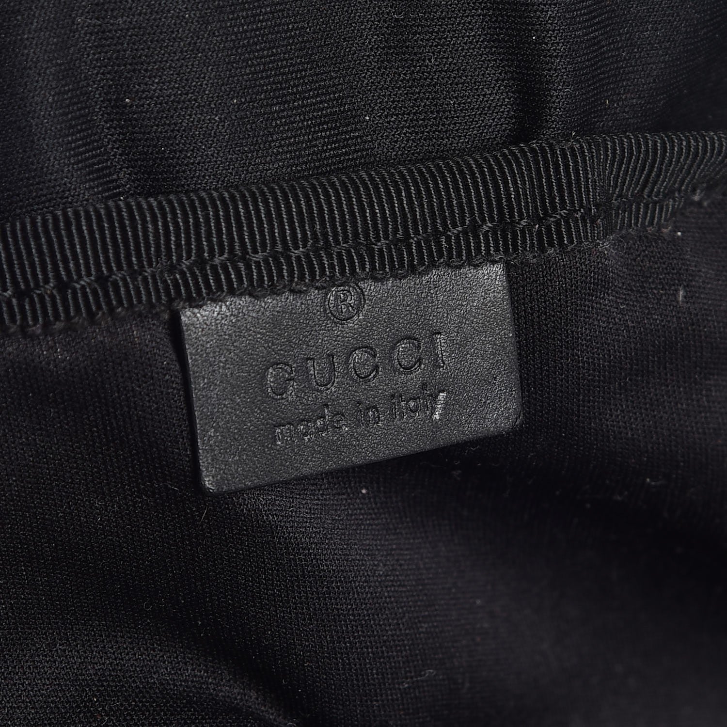 Gucci Nylon Duffle Tote Black 6 of 7
