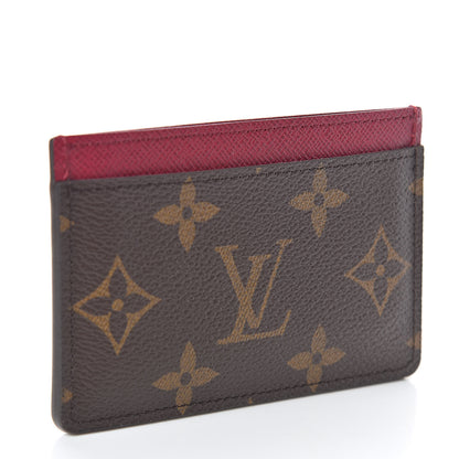 Louis Vuitton Monogram Card Holder Fuchsia 3 of 8