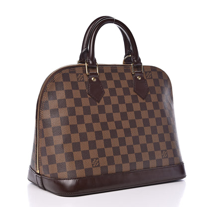 Louis Vuitton Damier Ebene Alma PM 3 of 13