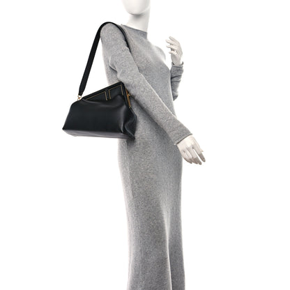 Fendi Shiny Nappa Medium Fendi First Black 2 of 11