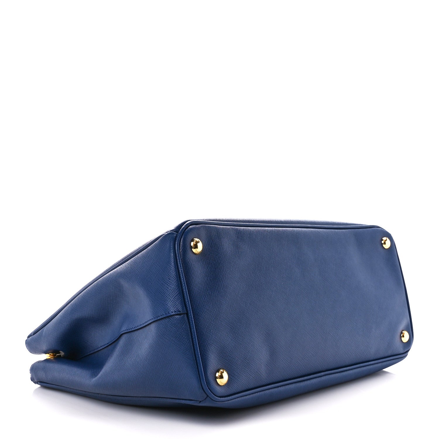 Prada Saffiano Large Galleria Double Zip Tote Bluette 4 of 16