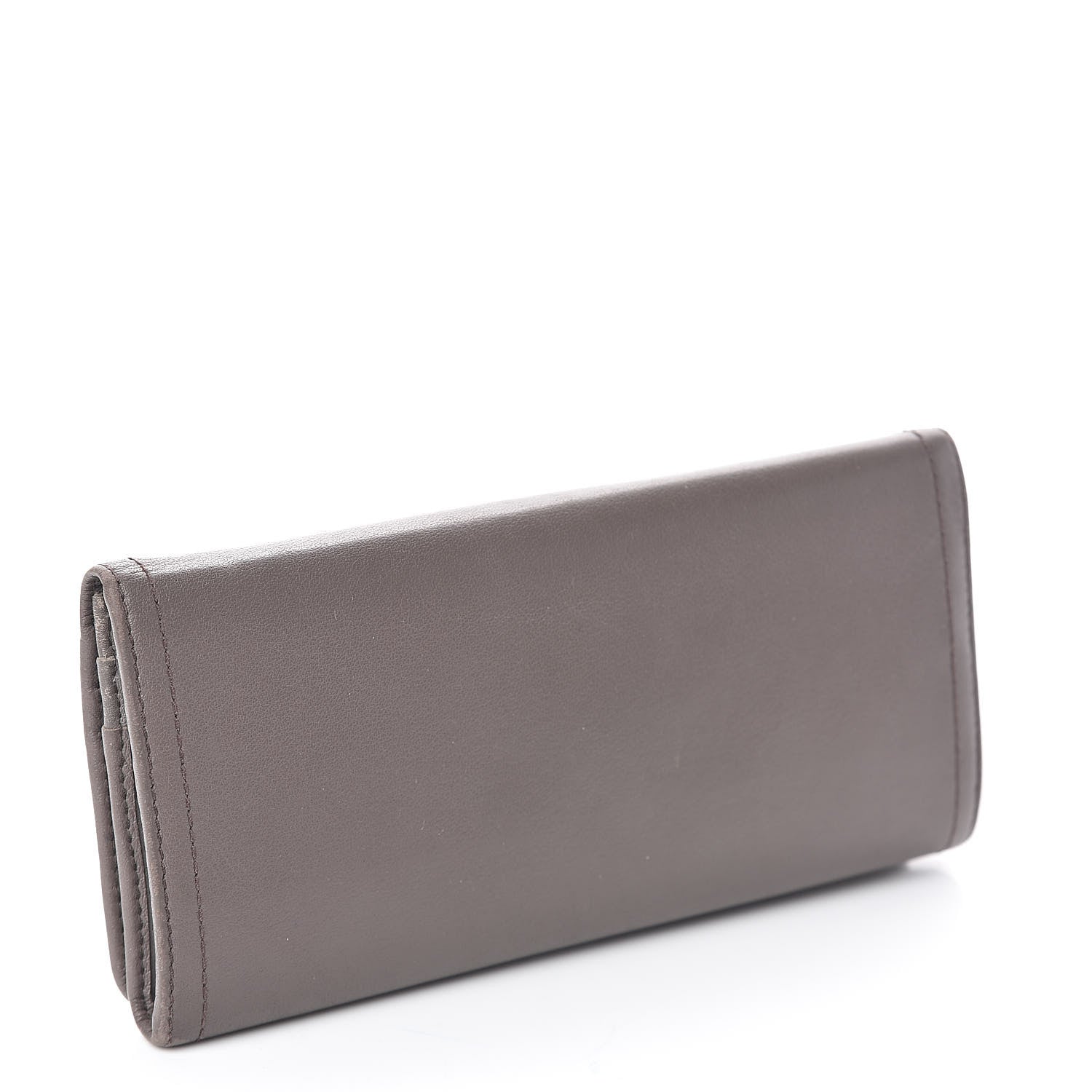 Prada Calfskin Continental Flap Wallet Argilla 3 of 6