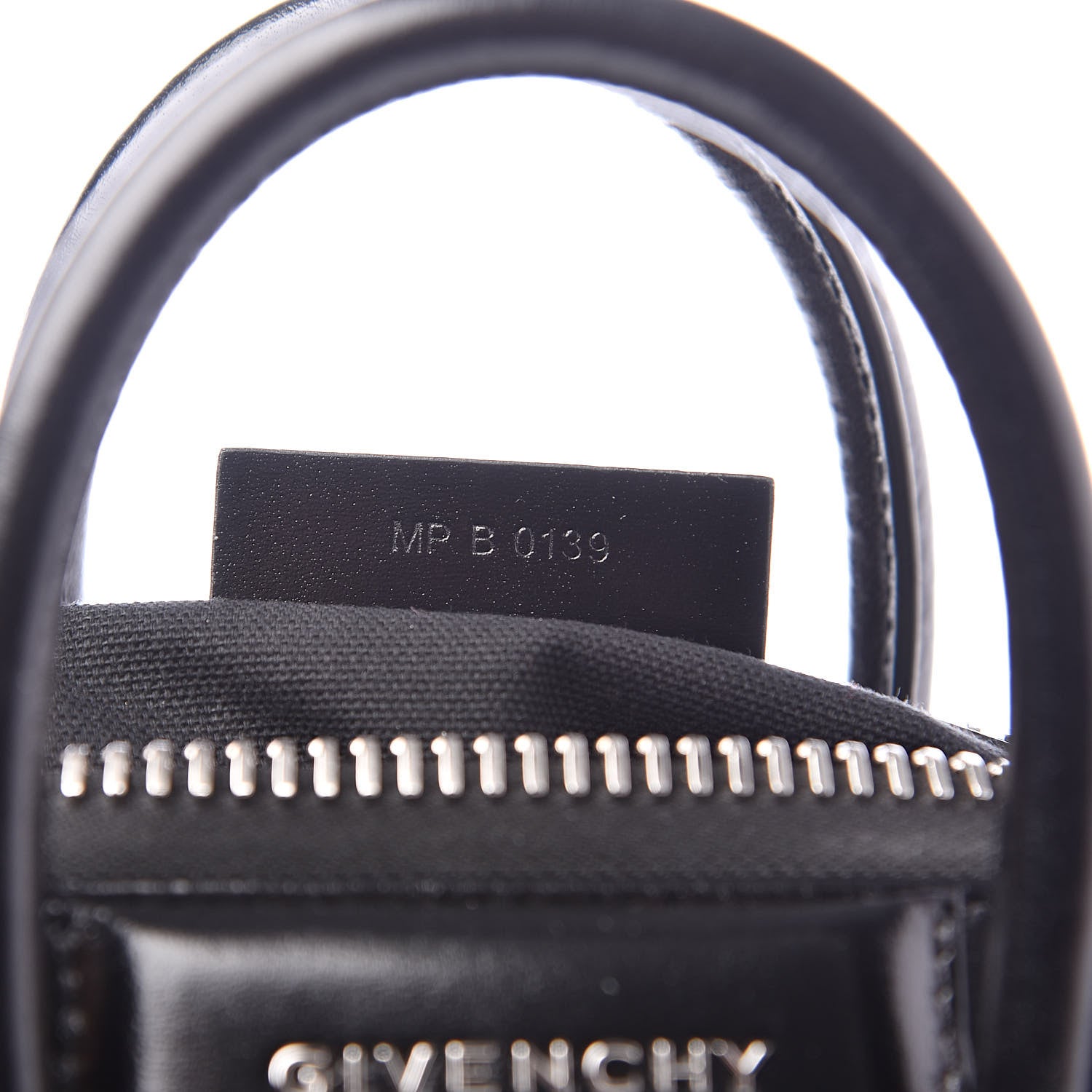 Givenchy Shiny Lord Calfskin Mini Antigona Black 7 of 12