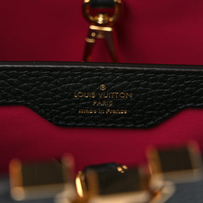 Louis Vuitton Taurillon Capucines BB Black 6 of 9