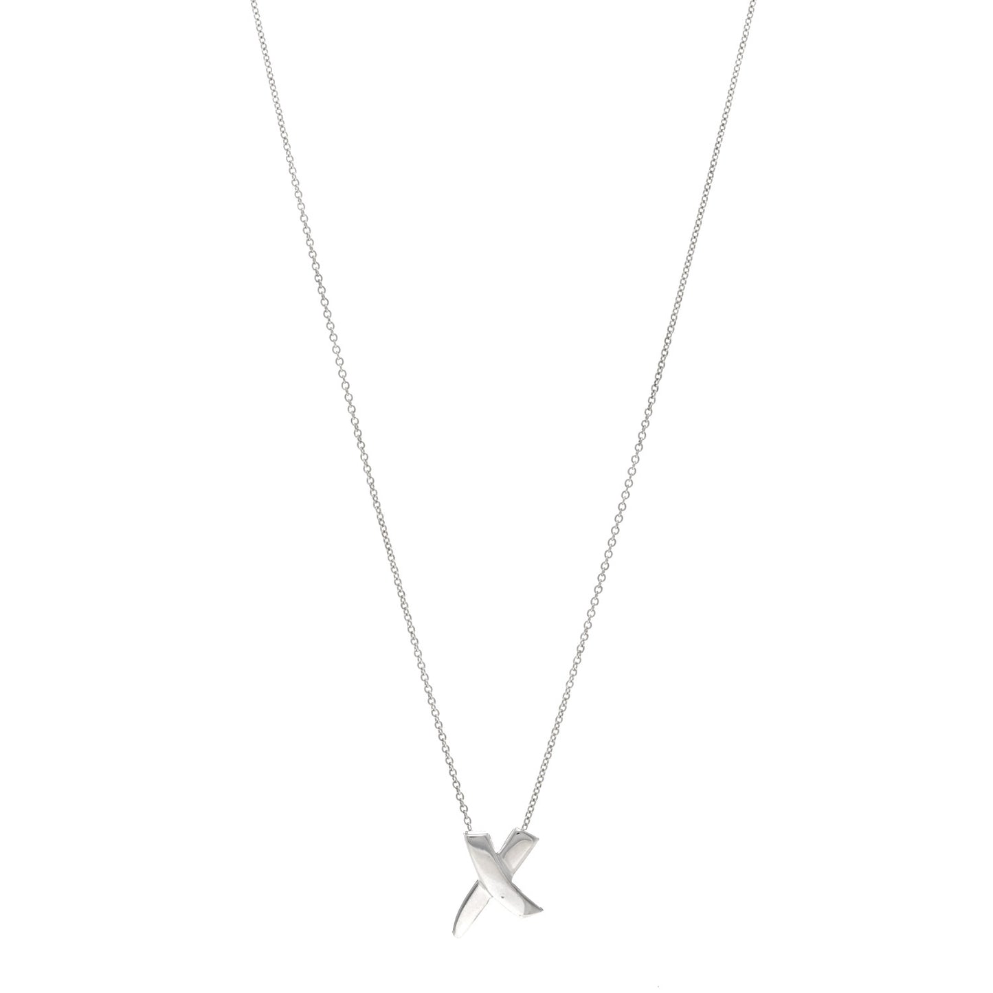 Sterling Silver Paloma Picasso Graffiti X Pendant Necklace