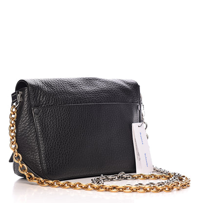 Proenza Schouler Pebbled Calfskin Small Courier Black 3 of 11