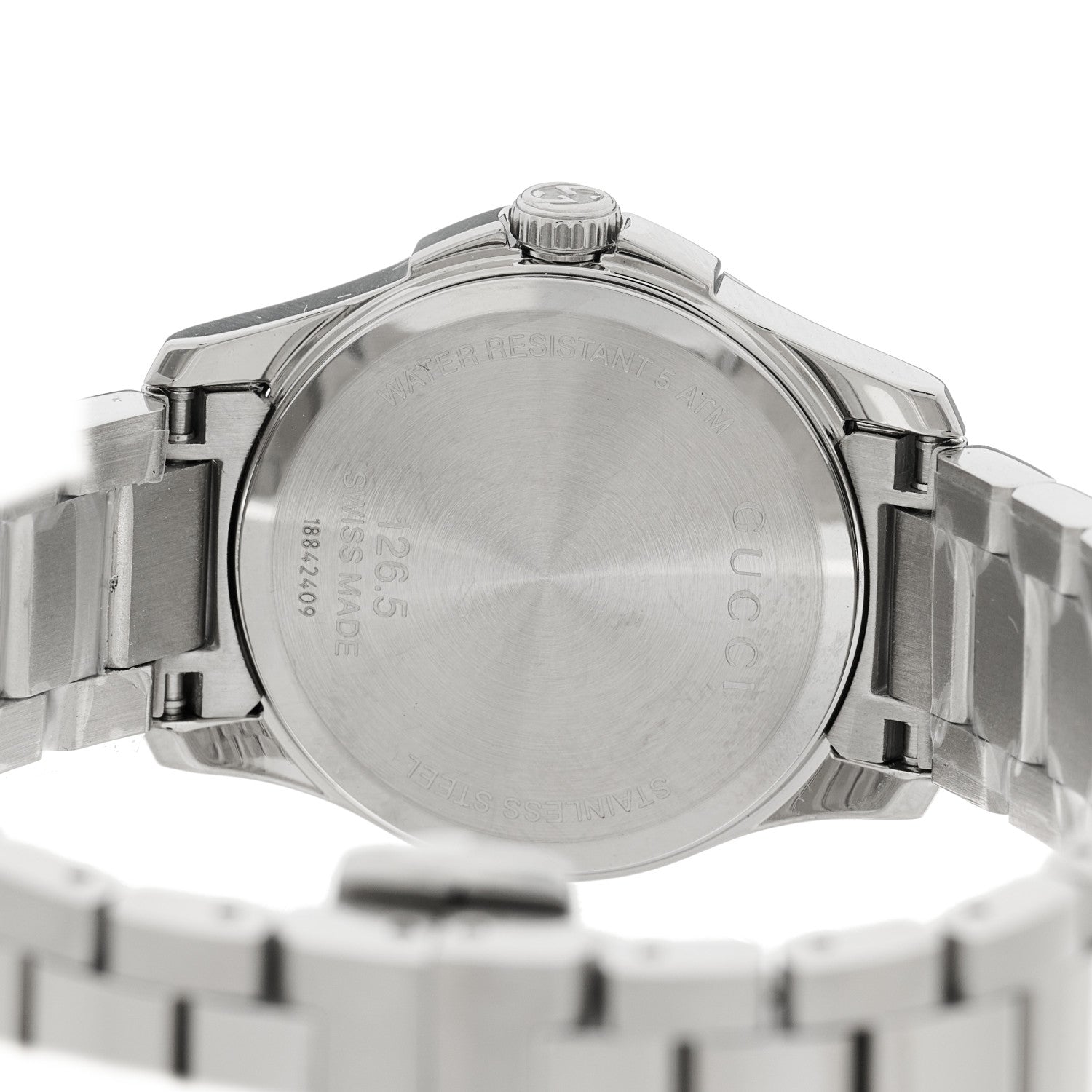 Gucci Stainless Steel 27mm G-Timeless Diamante Quartz Watch 4 of 5