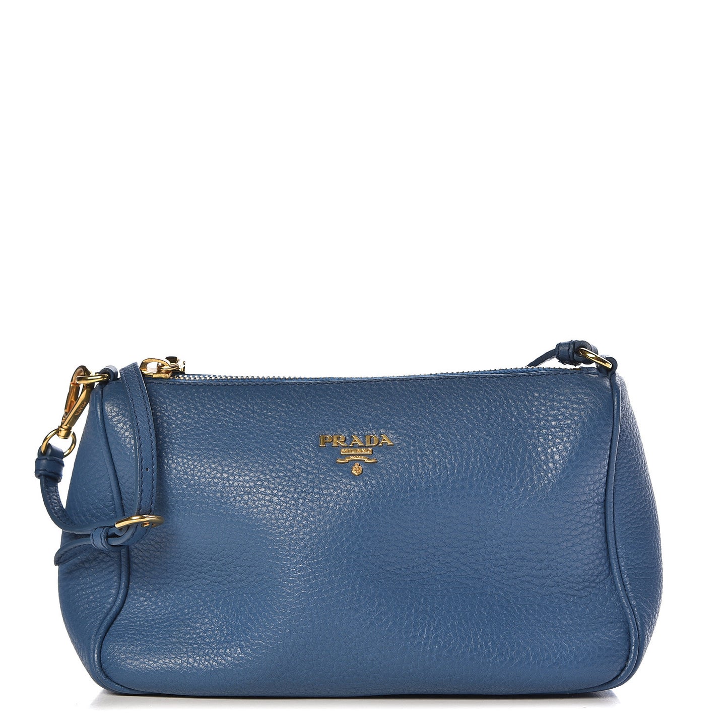 Vitello Daino Pochette Cobalto