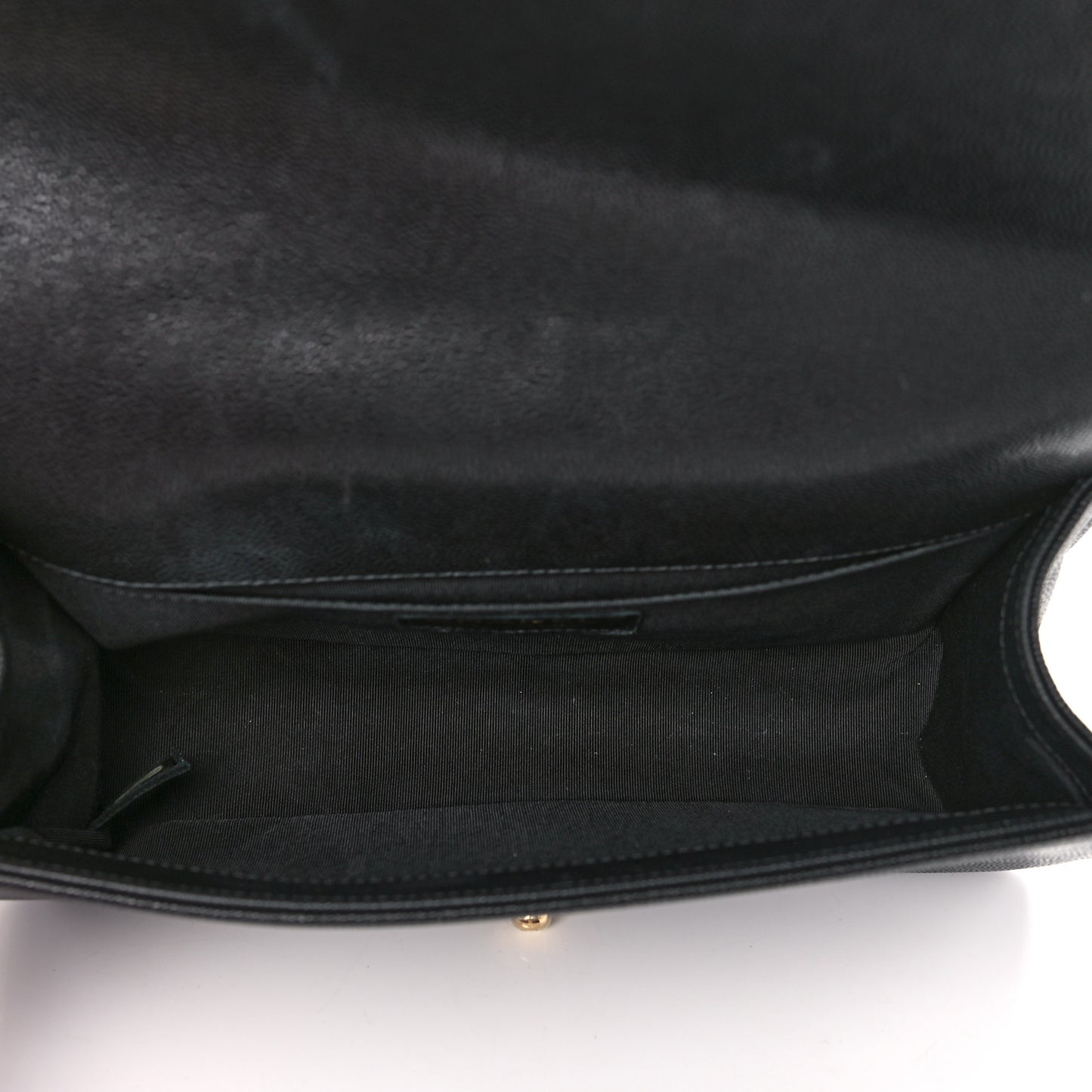 Caviar Quilted Medium Boy Flap Black