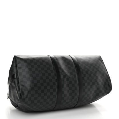 Louis Vuitton Damier Graphite Keepall Bandouliere 55 3 of 10