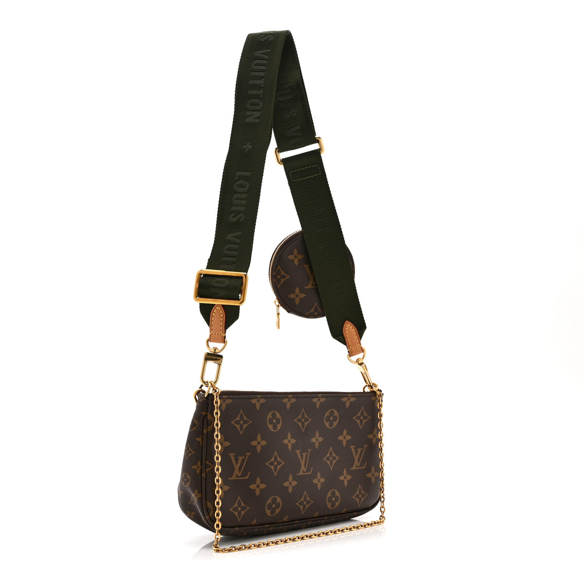 Monogram Multi Pochette Accessories Kaki