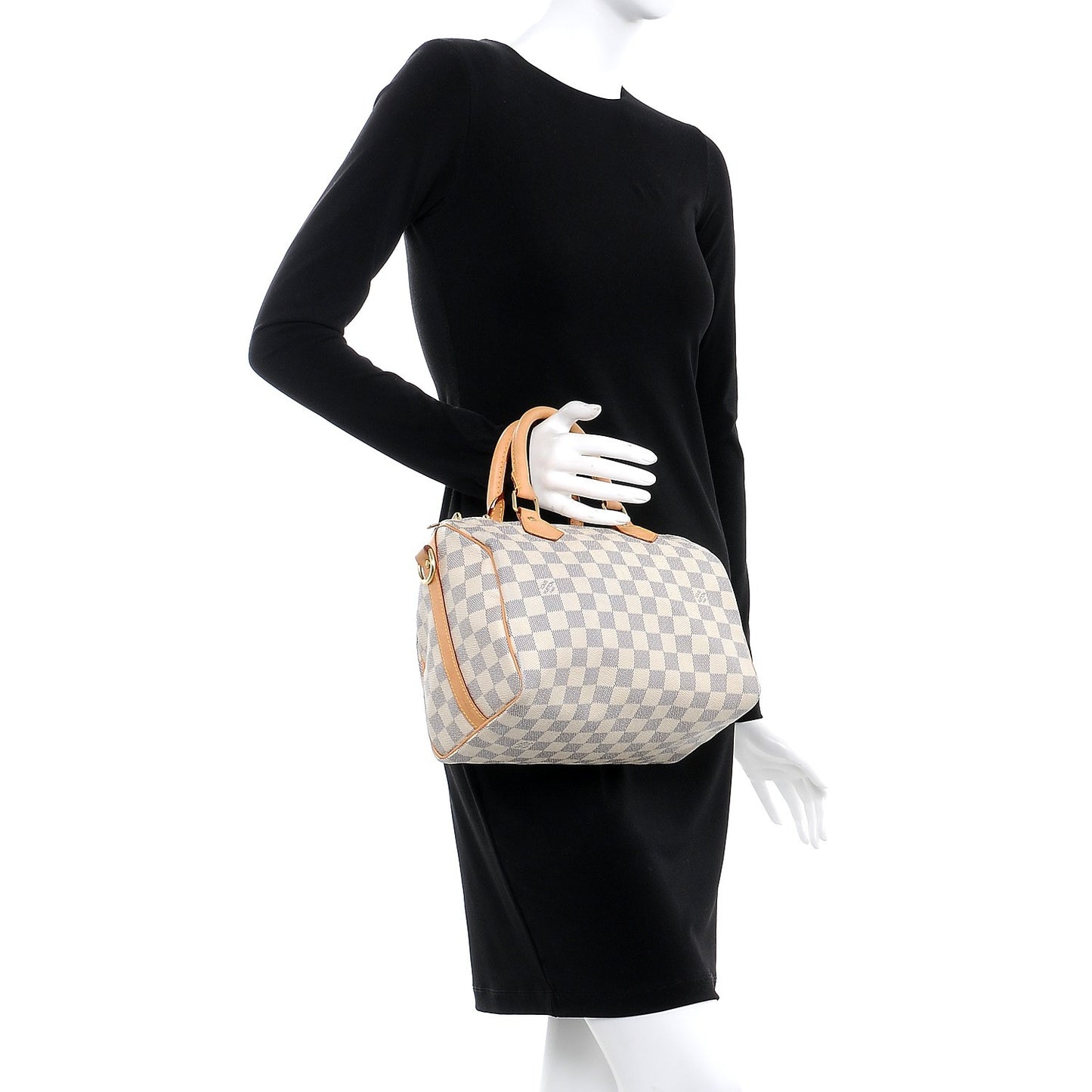 Damier Azur Speedy Bandouliere 25