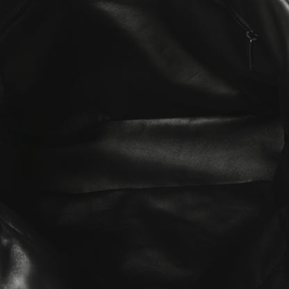 Saint Laurent Lambskin Wide Puffer Tote Black 5 of 10