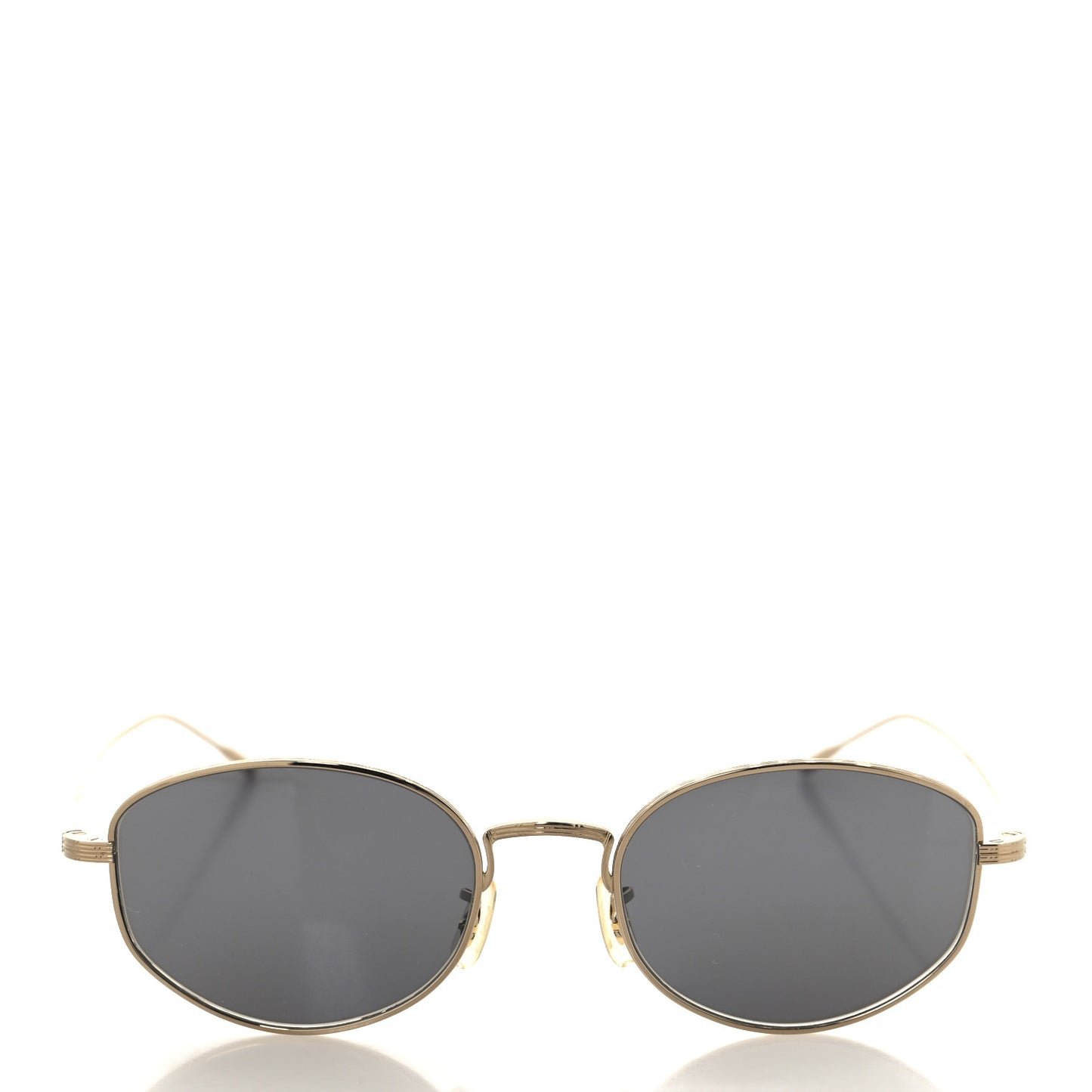 Titanium Oval Sunglasses OV1347ST Gold