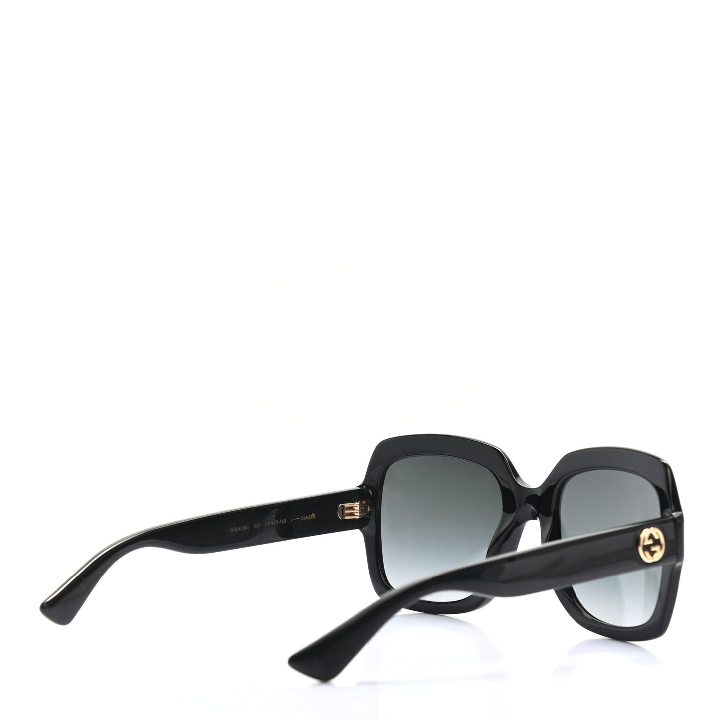 Oversized Square GG0036S Sunglasses Black