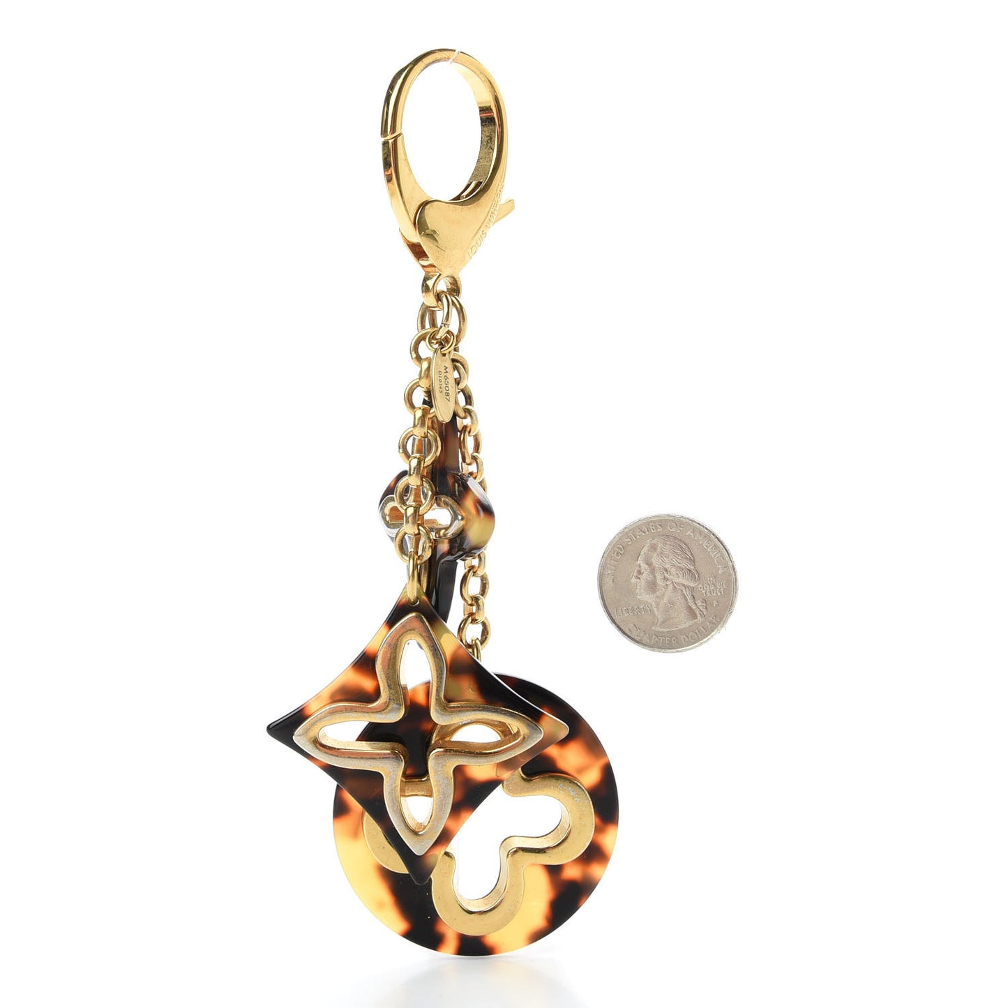Insolence Bag Charm Ecaille