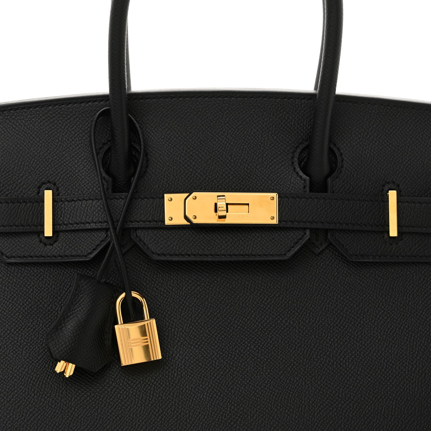Hermes Madame Calfskin Birkin Sellier 30 Black 8 of 11