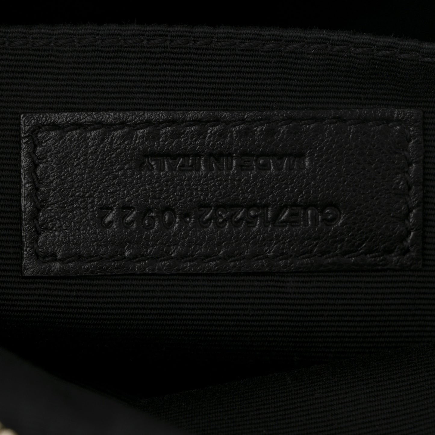 Calfskin Matelasse Monogram Lou Camera Bag Black