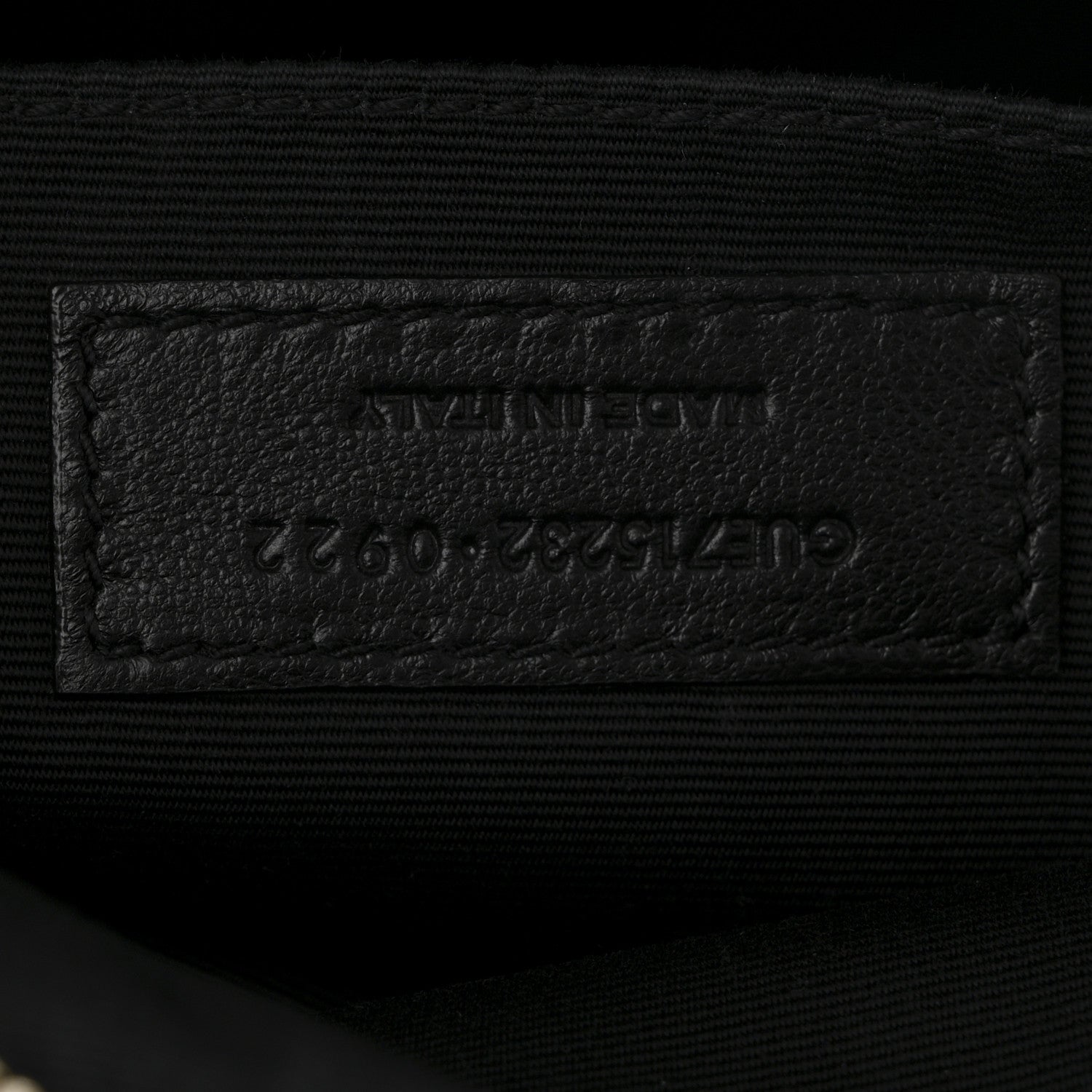 Saint Laurent Calfskin Matelasse Monogram Lou Camera Bag Black 7 of 11