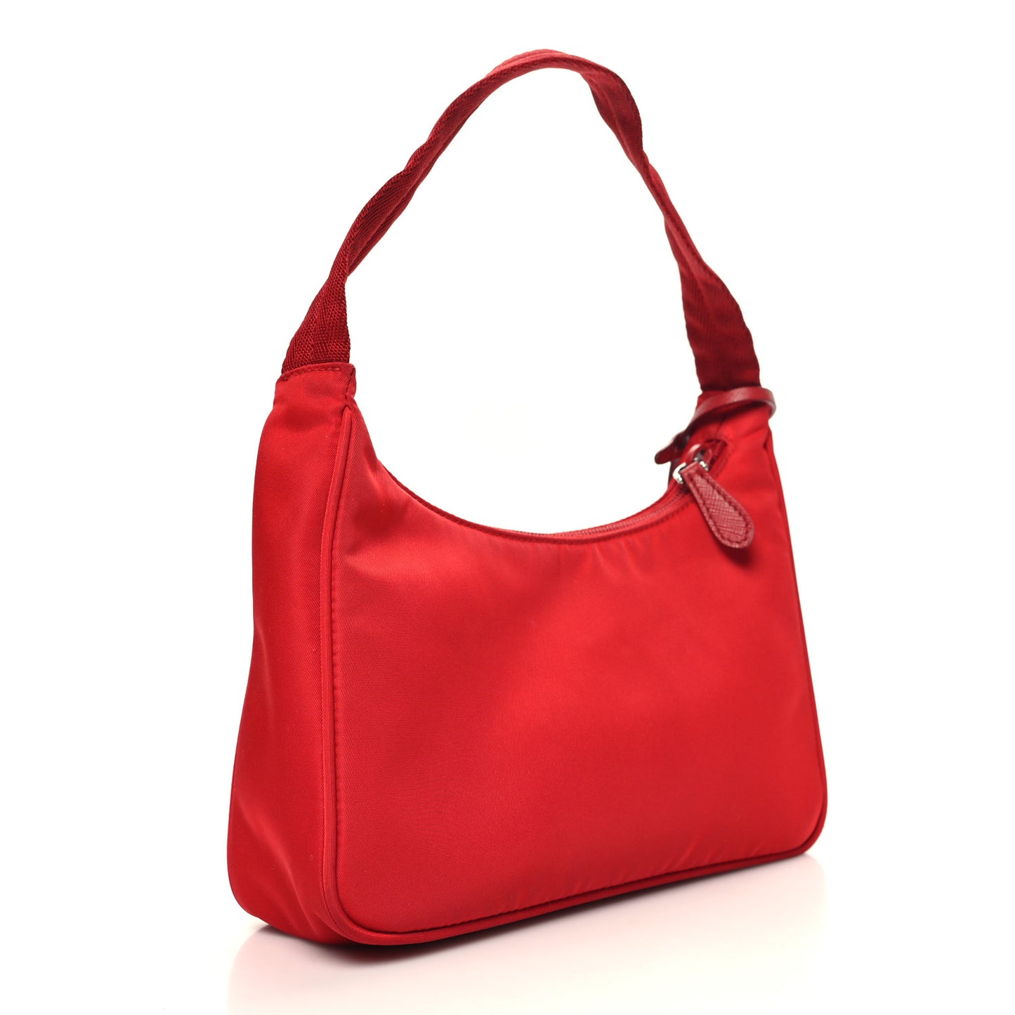 Tessuto Nylon Mini Re-Edition 2000 Bag Rosso
