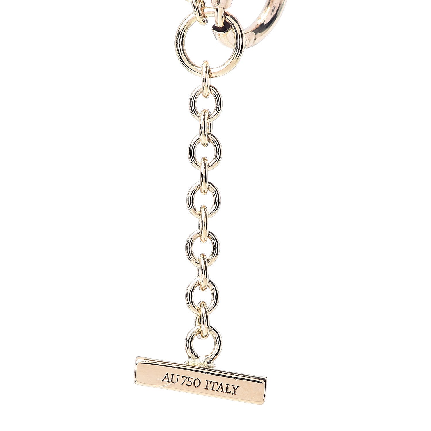 Tiffany 18K Yellow Gold T Smile Bracelet 4 of 5