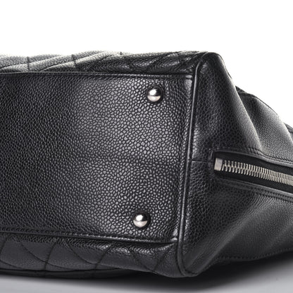 Chanel Caviar Quilted Bowler Black 8 of 8
