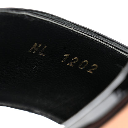 Louis Vuitton Patent Calfskin Shake Sandals 38.5 Black 8 of 11