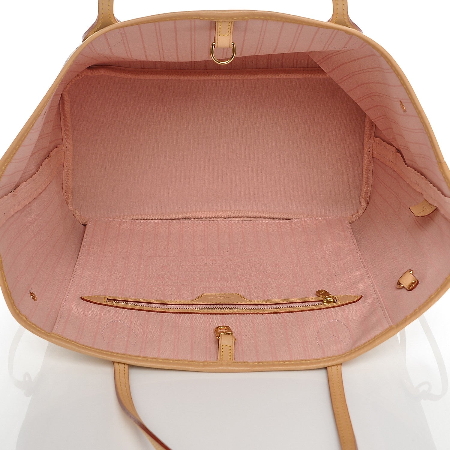 Louis Vuitton Damier Azur Neo Neverfull MM Rose Ballerine 5 of 8