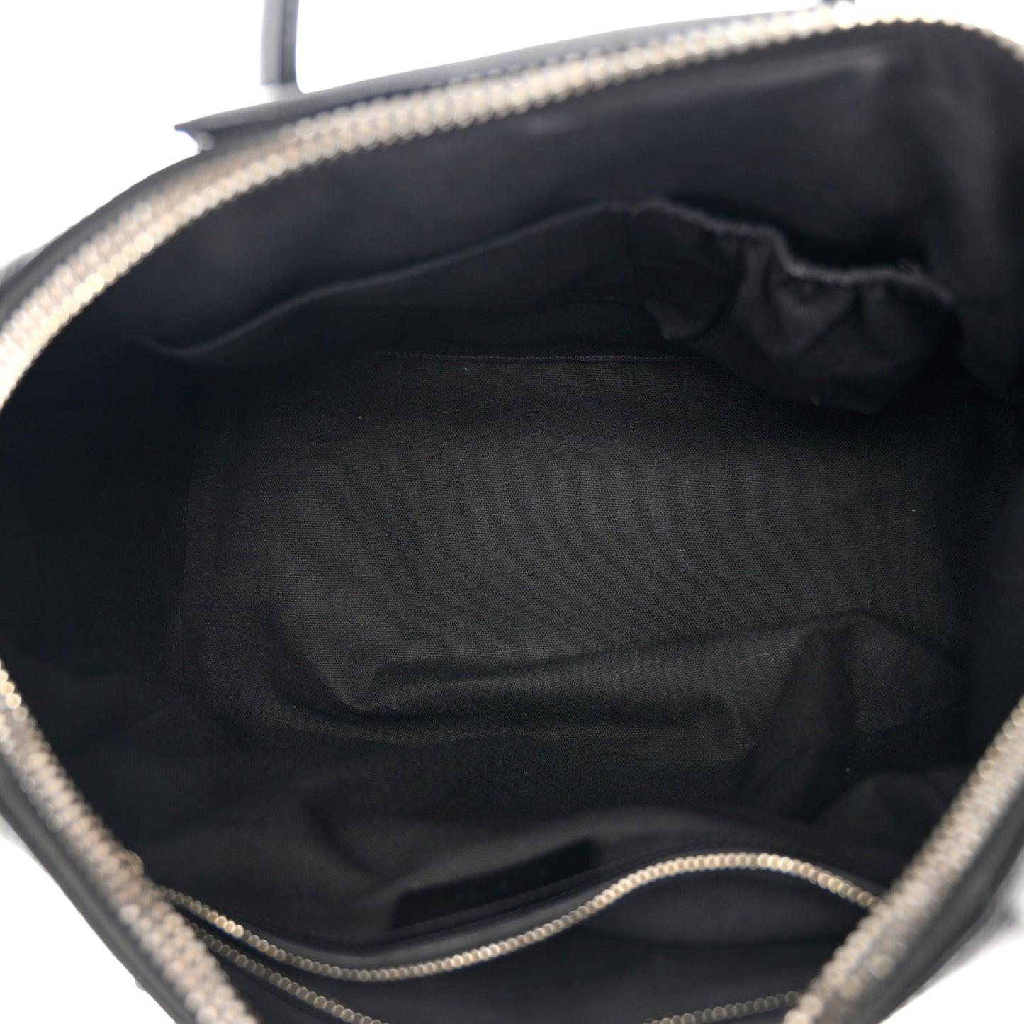 Shiny Lord Calfskin Medium Antigona Black