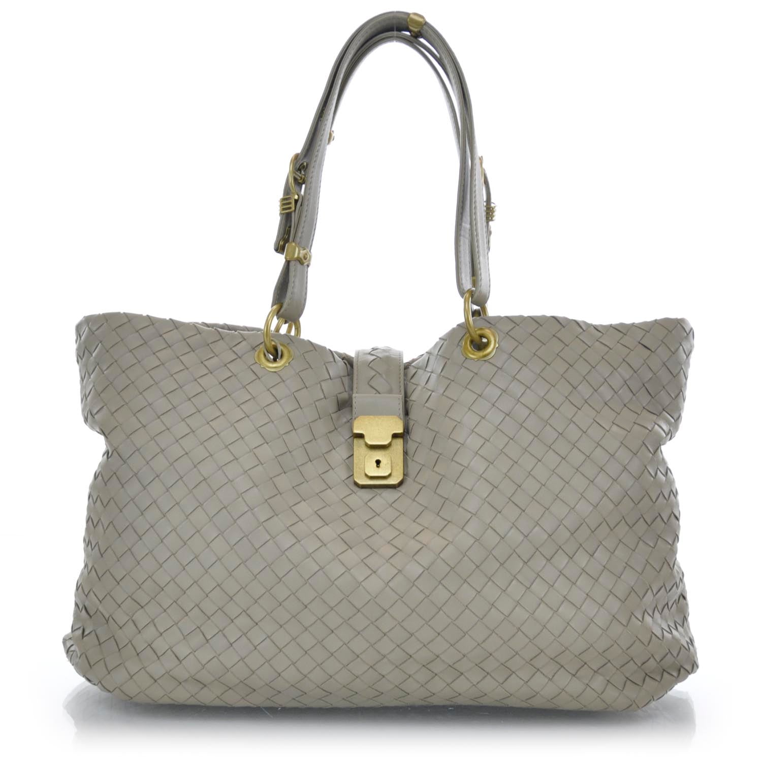 Bottega Veneta Nappa Intrecciato Large Capri Tote Limo 1 of 8