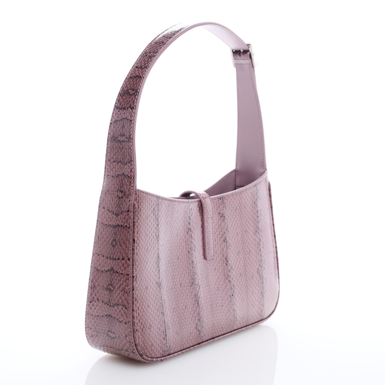 Saint Laurent Lacquer Ayers Le 5 A 7 Hobo Rose Brown 3 of 8