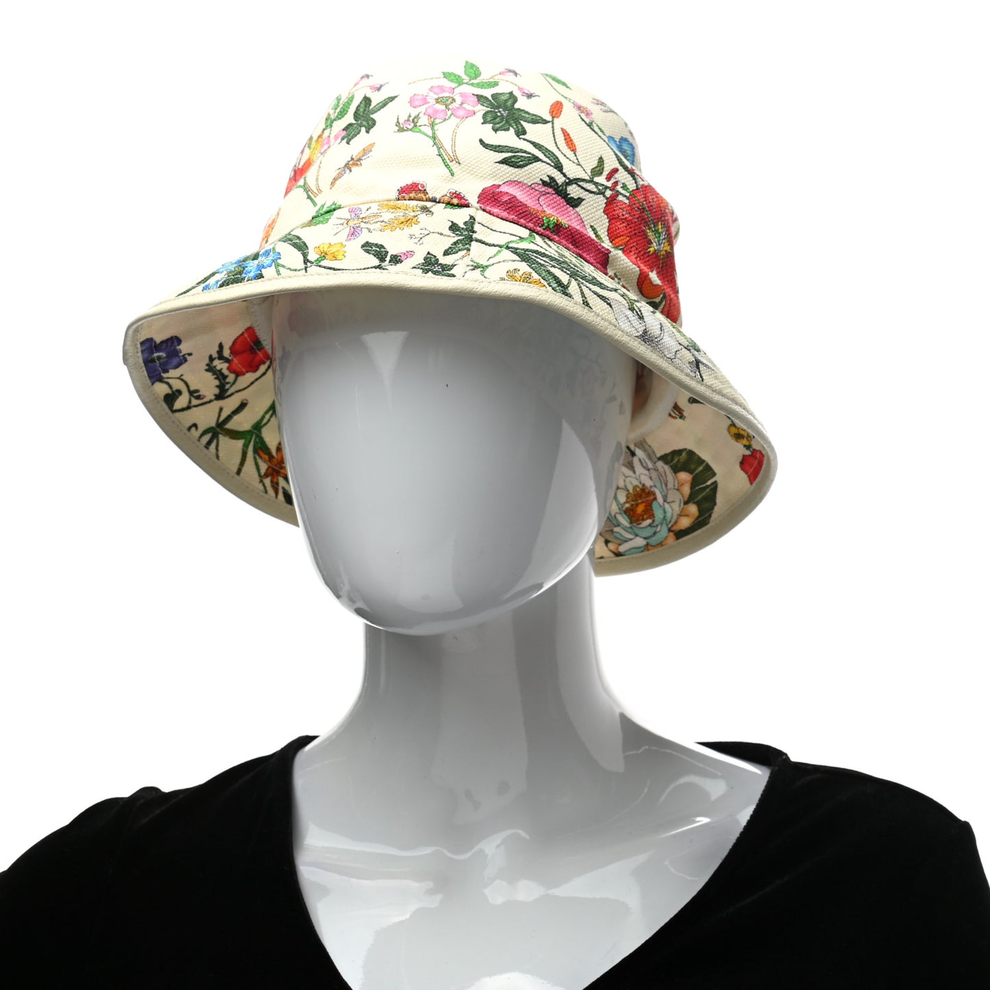 GG Flora Fedora Hat S White