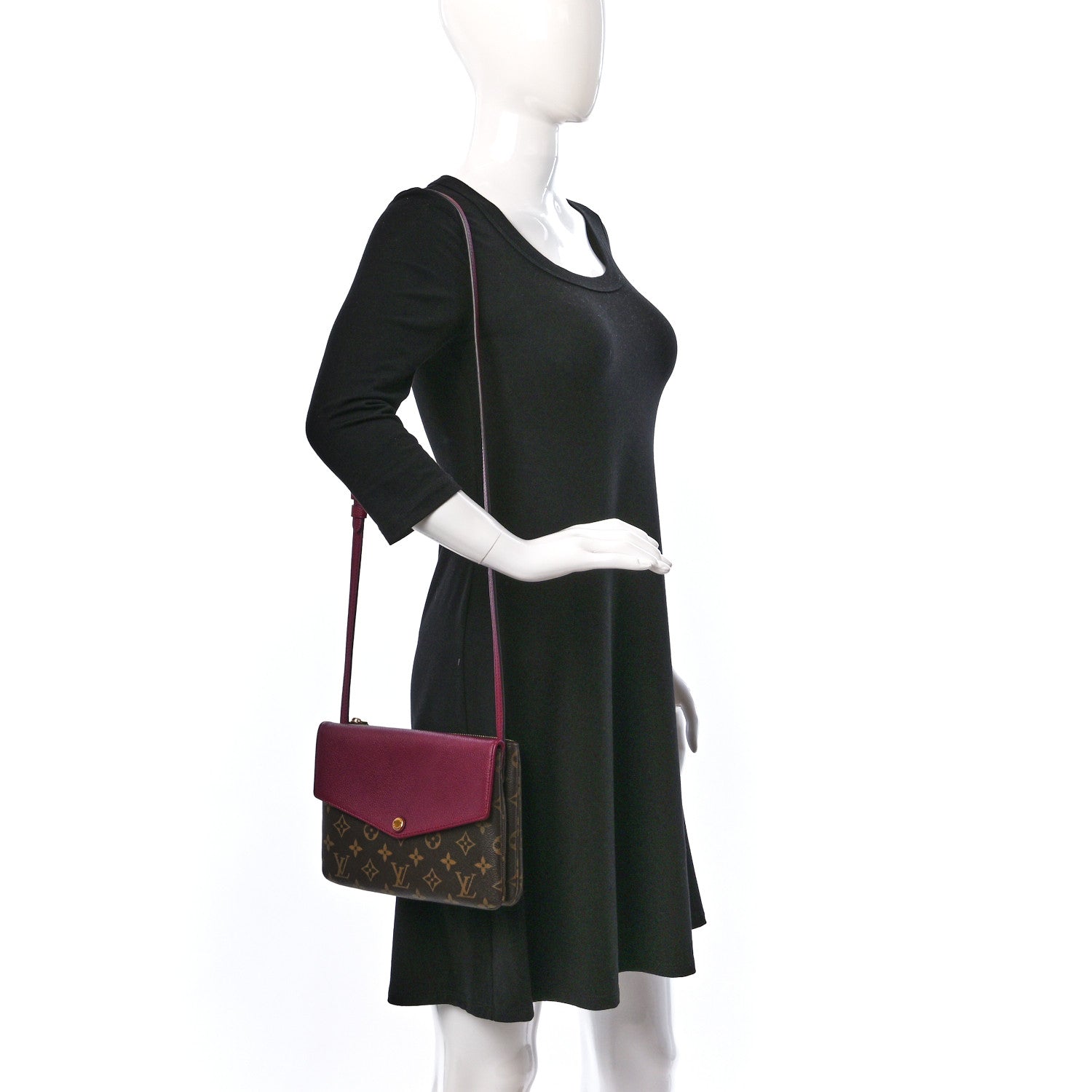 Louis Vuitton Monogram Twice Pochette Aurore 2 of 9