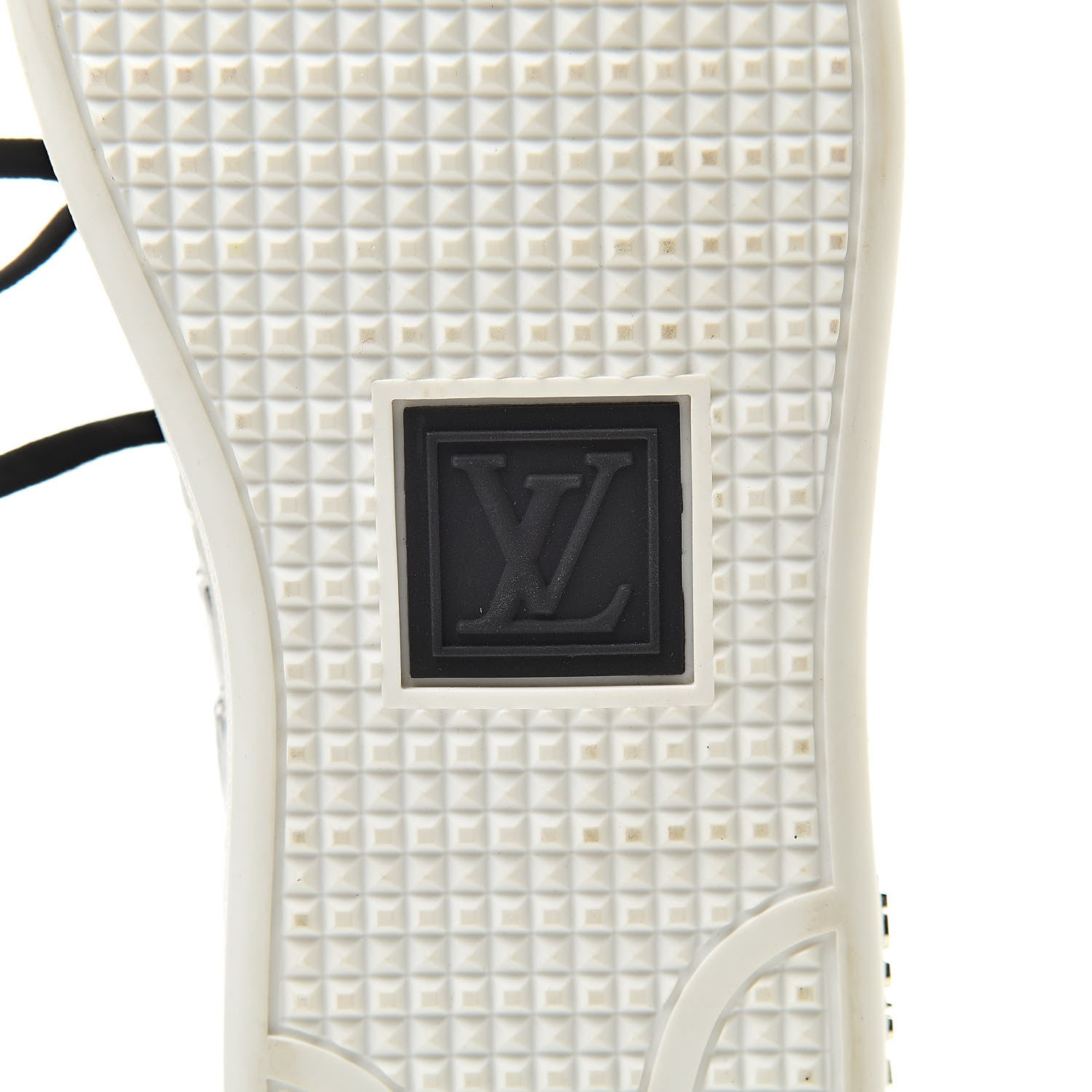 Louis Vuitton Calfskin Crocodile Embossed Frontrow Sneakers 39 Black 6 of 9
