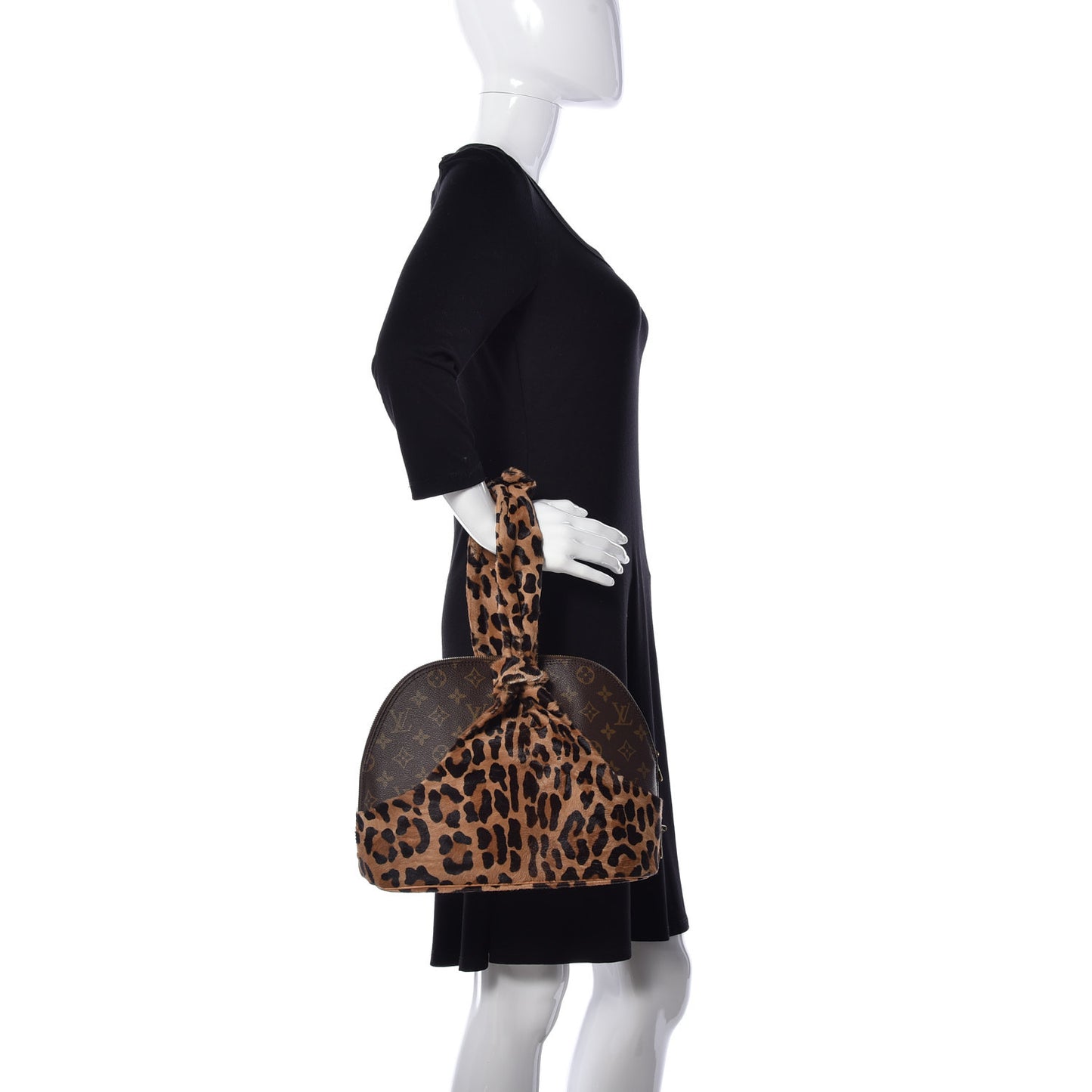 Monogram Azzedine Alaia Leopard Alma