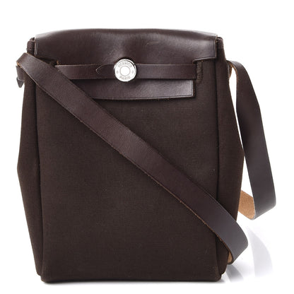 Hermes Toile Herbag TPM Havane Etoupe 1 of 11