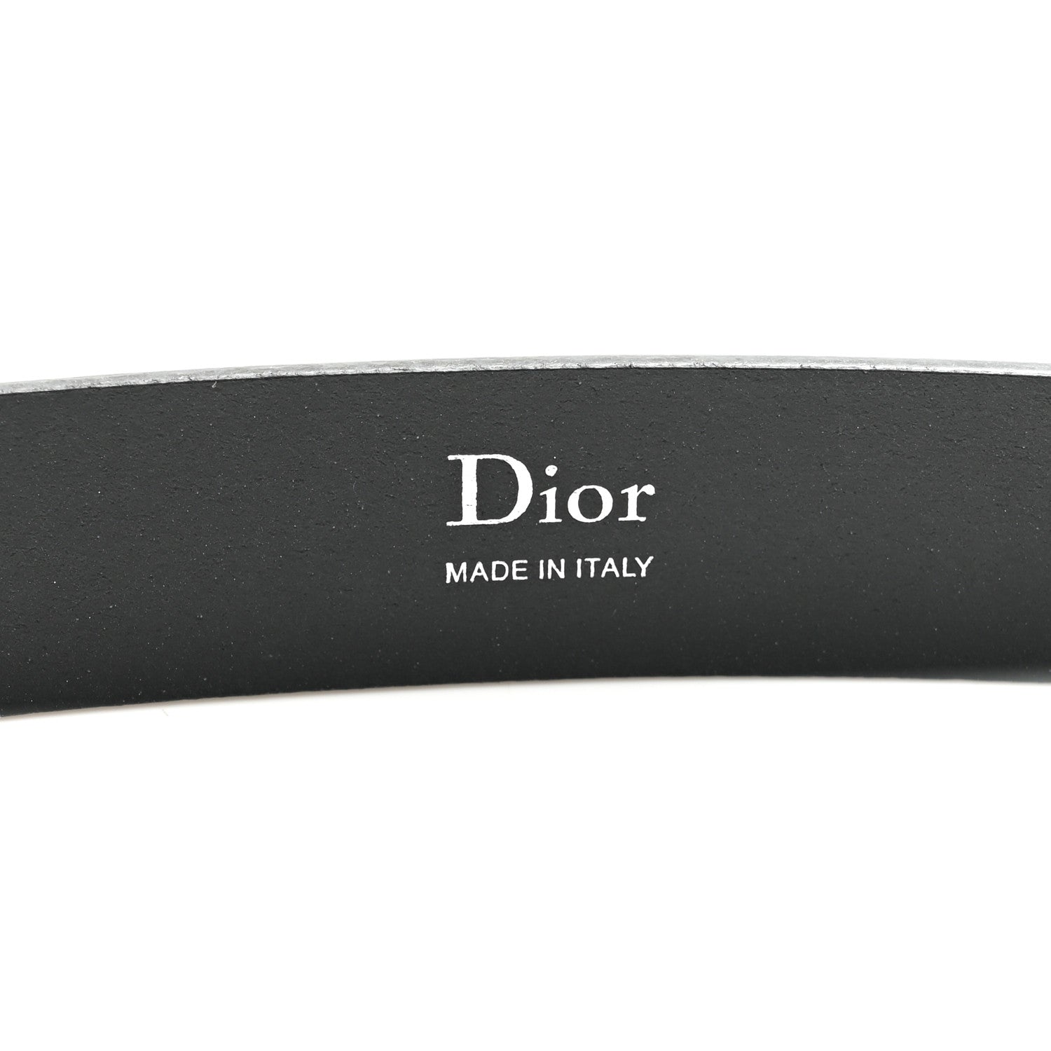 Christian Dior Calfskin Medaillon 25mm Belt 95 38 Black 5 of 6