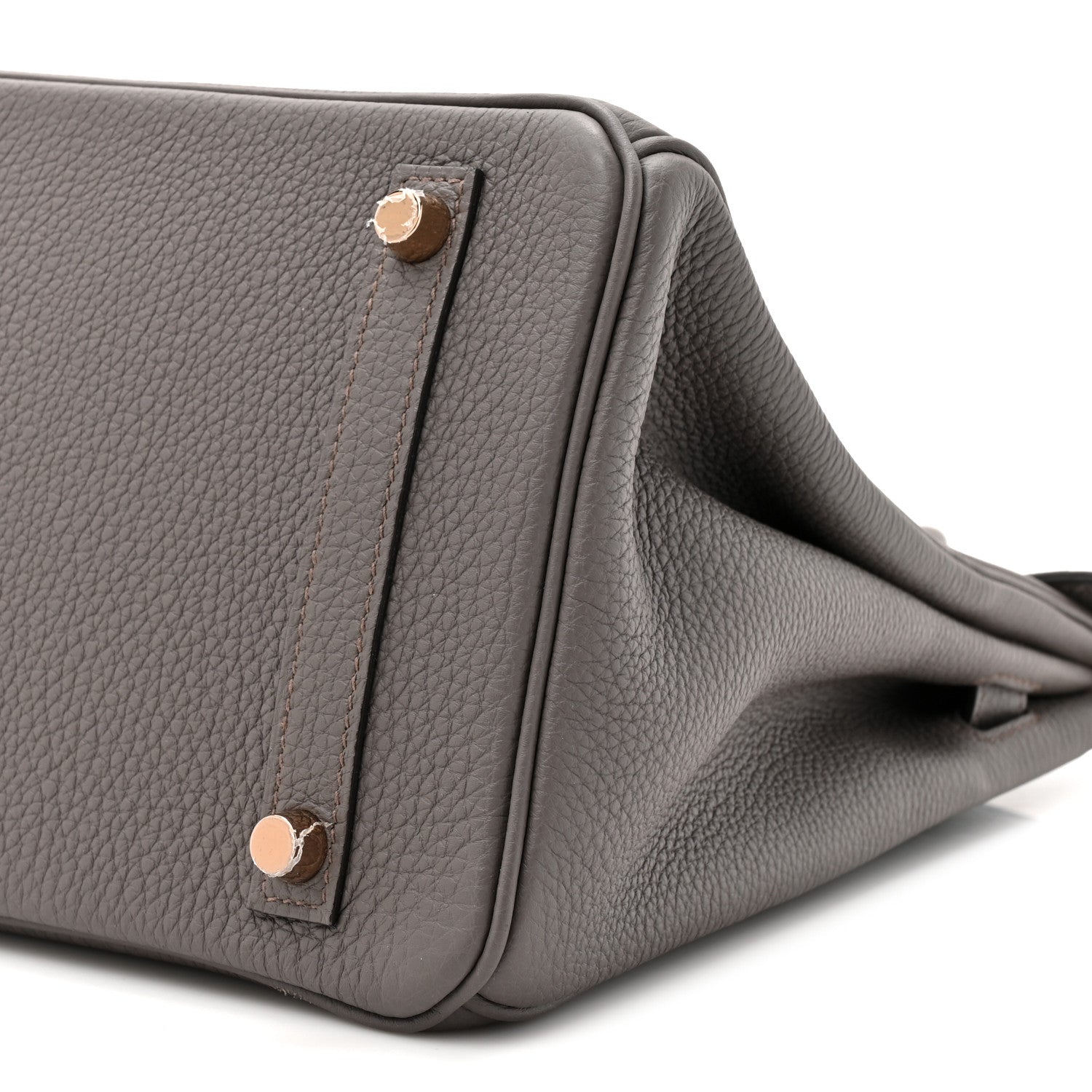 Hermes Togo Birkin 30 Etain 9 of 12